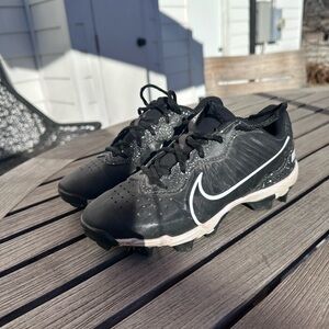 Nike Black and White Cleats